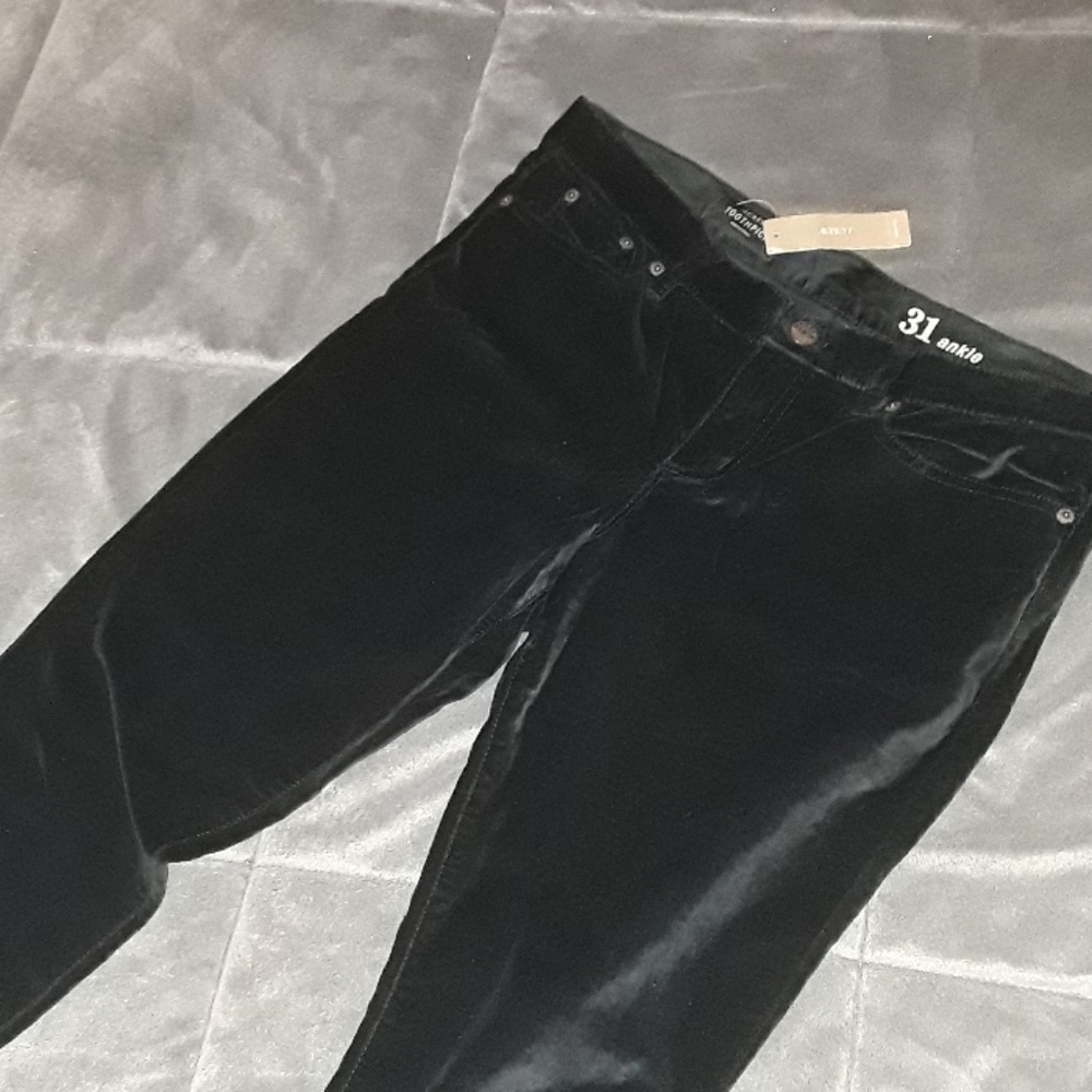 J. Crew velvet pants